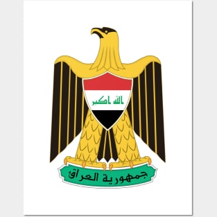 Coat of arms of Iraq Posters and Art